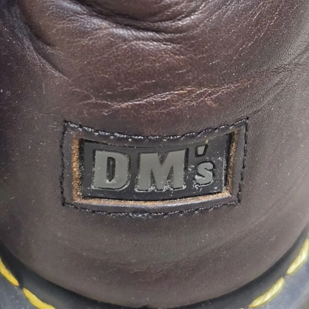 Dr Martens 9728 Chunky Brown Leather Hiking Boots Men’s 12 US Gorpcore